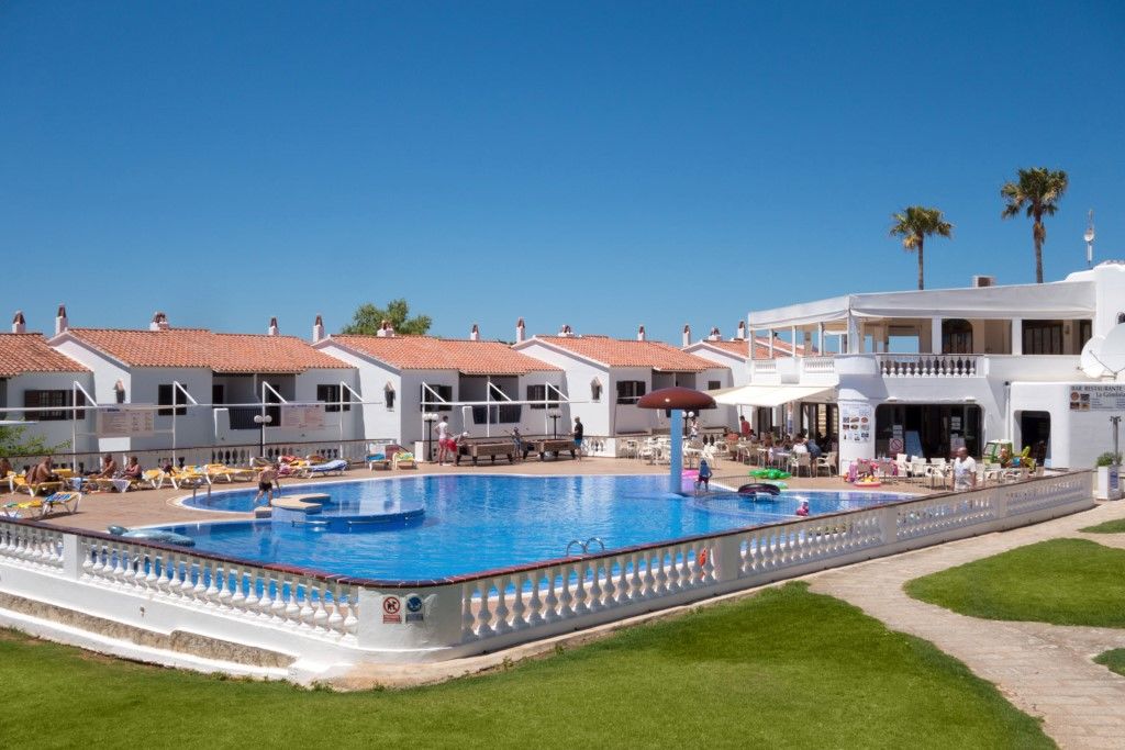 Apartamentos Son Bou Playa Gold Bagian luar foto